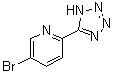 结构式 CAS# 380380-60-9, 5-溴-2-(四唑-5-基)吡啶