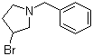 structure of CAS# 38042-74-9, 3-Bromo-1-benzylpyrrolidine;3-Bromo-1-(phenylmethyl)pyrrolidine