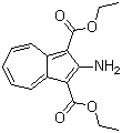 structure of CAS# 3806-02-8, Diethyl 2-aminoazulene-1,3-dicarboxylate;2-Amino-1,3-azulenedicarboxylic acid 1,3-diethyl ester