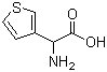 structure of CAS# 38150-49-1, 3-Thienylglycine;2-(Thiophen-3-yl)glycine; (+/-)-alpha-Amino-3-thiopheneacetic acid; 2-Amino-2-(3-thienyl)acetic acid