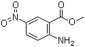 structure of CAS# 3816-62-4, Methyl 2-amino-5-nitrobenzoate