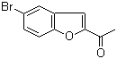 结构式 CAS# 38220-75-6, 2-乙酰基-5-溴苯并[b]呋喃