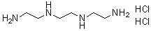 structure of CAS# 38260-01-4, Triethylenetetramine dihydrochloride;Syprine; TTH; Trien dihydrochloride; Trientine dihydrochloride; Trientine hydrochloride