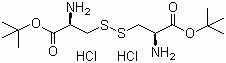 structure of CAS# 38261-78-8, L-Cystine bis(tert-butyl ester) dihydrochloride