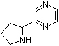structure of CAS# 383127-57-9, 2-(2-Pyrrolidinyl)pyrazine;2-Pyrrolidinylpyrazine
