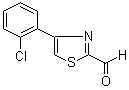 结构式 CAS# 383142-61-8, 4-(2-氯苯基)-2-噻唑甲醛