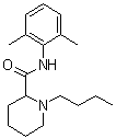 结构式 CAS# 38396-39-3, 布比卡因