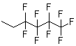 结构式 CAS# 38436-17-8, 全氟丁基乙烷