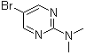 结构式 CAS# 38696-21-8, 5-溴-2-二甲基氨基嘧啶