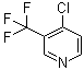 structure of CAS# 387824-63-7, 4-Chloro-3-trifluoromethylpyridine;4-Chloro-5-trifluoromethylpyridine