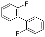 structure of CAS# 388-82-9, 2,2'-Difluorobiphenyl;2,2'-Difluorodiphenyl; o,o'-Difluorobiphenyl