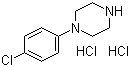 structure of CAS# 38869-46-4, 1-(4-Chlorophenyl)piperazine dihydrochloride