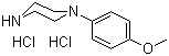 1-(4-Methoxyphenyl)piperazine dihydrochloride molecular structure (CAS 38869-47-5)