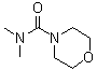 structure of CAS# 38952-61-3, N,N-Dimethyl-4-morpholinecarboxamide;4-(Dimethylcarbamoyl)morpholine