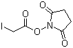 结构式 CAS# 39028-27-8, 碘乙酸 N-羟基琥珀酰亚胺酯