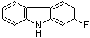 structure of CAS# 391-53-7, 2-Fluoro-9H-carbazole;2-Fluorocarbazole