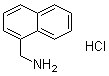 1-Naphthalenemethanamine hydrochloride molecular structure (CAS 39110-74-2)