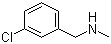 3-Chloro-N-methylbenzylamine molecular structure (CAS 39191-07-6)