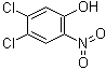 结构式 CAS# 39224-65-2, 4,5-二氯-2-硝基苯酚