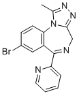 Pyrazolam molecular structure (CAS 39243-02-2)