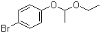 1-(4'-Bromophenoxy)-1-ethoxyethane molecular structure (CAS 39255-20-4)