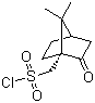 结构式 CAS# 39262-22-1, 左旋樟脑-10-磺酰氯