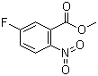 structure of CAS# 393-85-1, Methyl 5-fluoro-2-nitrobenzoate;3-Methoxycarbonyl-4-nitrofluorobenzene; 5-Fluoro-2-nitro-benzoic acid methyl ester; 2-Nitro-5-fluorobenzoic acid methyl ester