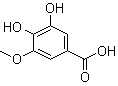 3,4-Dihydroxy-5-methoxybenzoic acid molecular structure (CAS 3934-84-7)