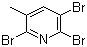 structure of CAS# 393516-82-0, 2,5,6-Tribromo-3-picoline;2,5,6-Tribromo-3-methylpyridine