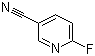 structure of CAS# 3939-12-6, 5-Cyano-2-fluoropyridine;6-Fluoronicotinonitrile