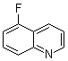 结构式 CAS# 394-69-4, 5-氟喹啉