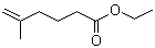 结构式 CAS# 39495-82-4, 5-甲基-5-己烯酸乙酯