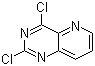 结构式 CAS# 39551-54-7, 2,4-二氯吡啶并[3,2-d]嘧啶