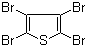 Tetrabromothiophene molecular structure (CAS 3958-03-0)