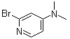 structure of CAS# 396092-82-3, 2-Bromo-4-dimethylaminopyridine;2-Bromo-N,N-dimethylpyridin-4-amine
