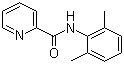 structure of CAS# 39627-98-0, N-(2,6-Dimethylphenyl)pyridine-2-carboxamide;N-(2,6-Dimethylphenyl)-2-picolinamide