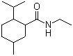 structure of CAS# 39711-79-0, N-Ethyl-p-menthane-3-carboxamide;N-Ethyl-2-(isopropyl)-5-methylcyclohexanecarboxamide; N-Ethyl-5-methyl-2-(1-methylethyl)-cyclohexane-carboxamide
