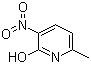 结构式 CAS# 39745-39-6, 2-羟基-3-硝基-6-甲基吡啶