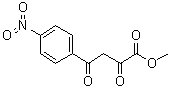 结构式 CAS# 39757-36-3, (4-硝基苯甲酰)丙酮酸甲酯