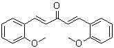 结构式 CAS# 39777-61-2, (1E,4E)-1,5-双(2-甲氧基苯基)-1,4-戊二烯-3-酮