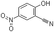 structure of CAS# 39835-09-1, 2-Cyano-4-nitrophenol;2-Hydroxy-5-nitrobenzonitrile; 4-Nitro-2-cyanophenol