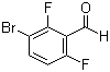 结构式 CAS# 398456-82-1, 3-溴-2,6-二氟苯甲醛