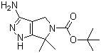 structure of CAS# 398491-61-7, tert-Butyl 3-amino-6,6-dimethylpyrrolo[3,4-c]pyrazole-5(1H,4H,6H)-carboxylate