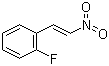 1-Fluoro-2-(2-nitrovinyl)benzene molecular structure (CAS 399-25-7)