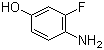 structure of CAS# 399-95-1, 4-Amino-3-fluorophenol;3-Fluoro-4-aminophenol