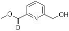 结构式 CAS# 39977-44-1, 6-羟甲基吡啶-2-羧酸甲酯