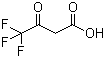 4,4,4-三氟-3-氧代丁酸分子结构 (CAS 400-36-2)
