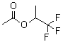 结构式 CAS# 400-37-3, 1,1,1-三氟-2-丙醇乙酸酯