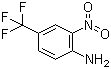 结构式 CAS# 400-98-6, 4-氨基-3-硝基三氟甲苯