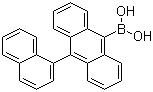 结构式 CAS# 400607-46-7, [10-(1-萘基)-9-蒽]硼酸